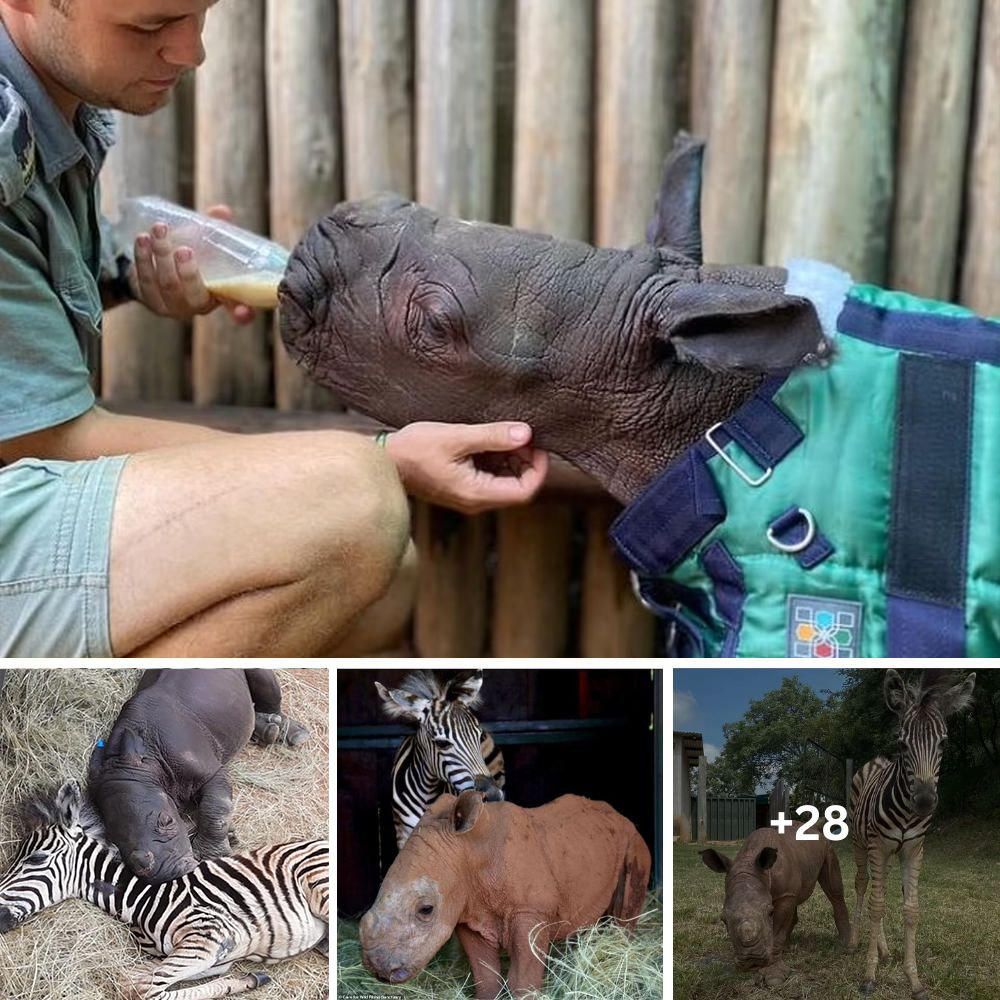 Two Sweet Orphans Find Safety in the Forest, Receive Their First Bottles of Loving Milk