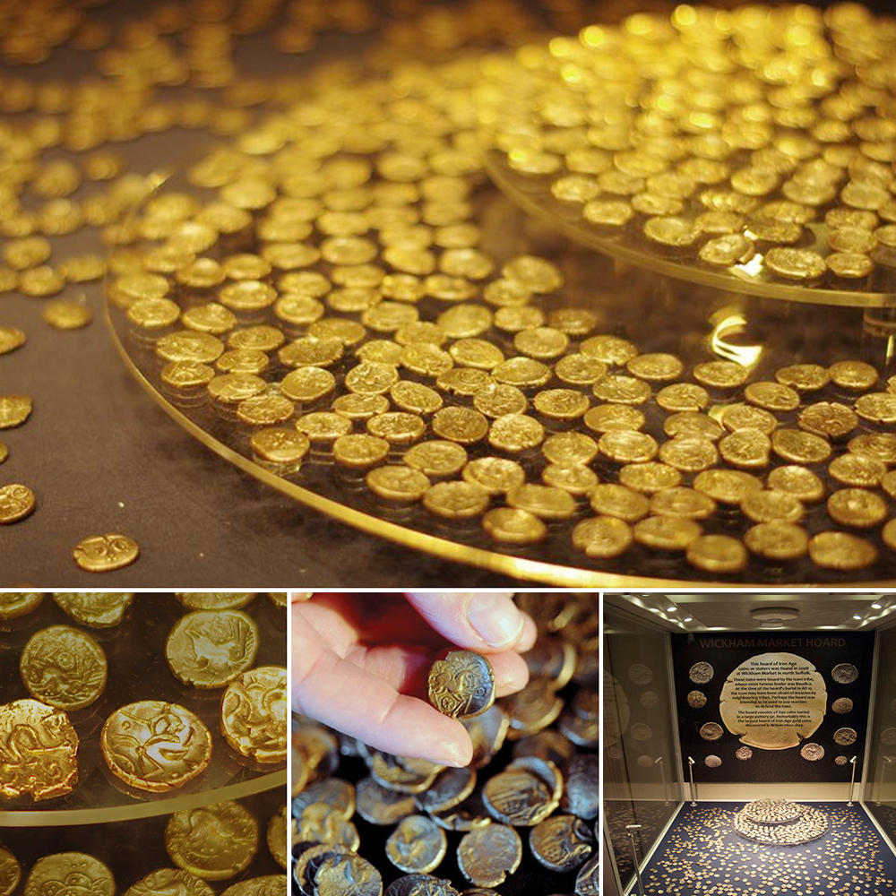 Isn’t it fascinating to uncover 840 ancient gold coins in the Wickham Market Hoard, England?