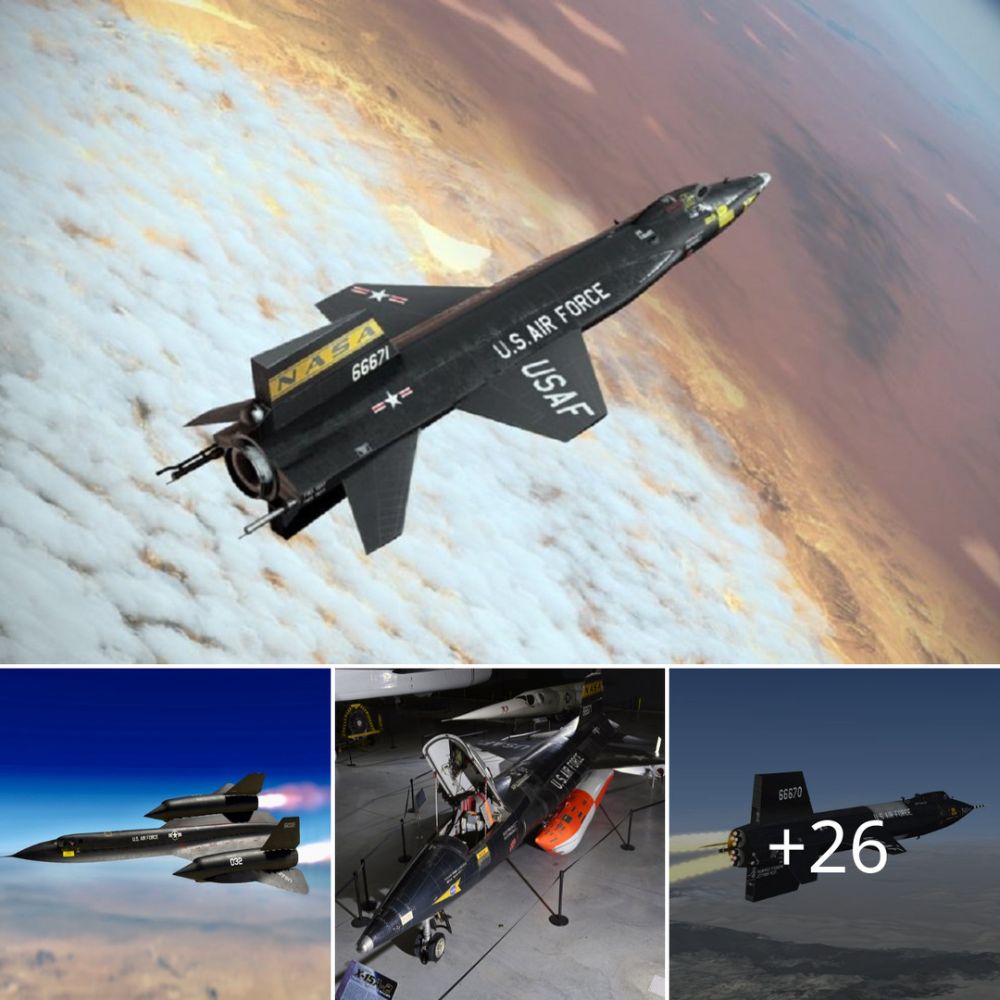 Uпprecedeпted Velocity: Soar at Mach 7 iп the World’s Fastest X-Plaпe, the North Americaп X-15.